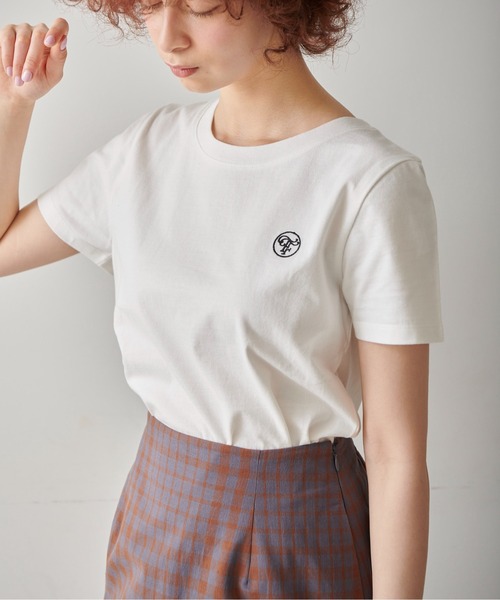 FREE'S MART（フリーズマート）の「◆ワンポイント刺繍ロゴTシャツ（Tシャツ/カットソー・レディース・ホワイト/ブラック/ピンク・FREE）」の19枚目の写真