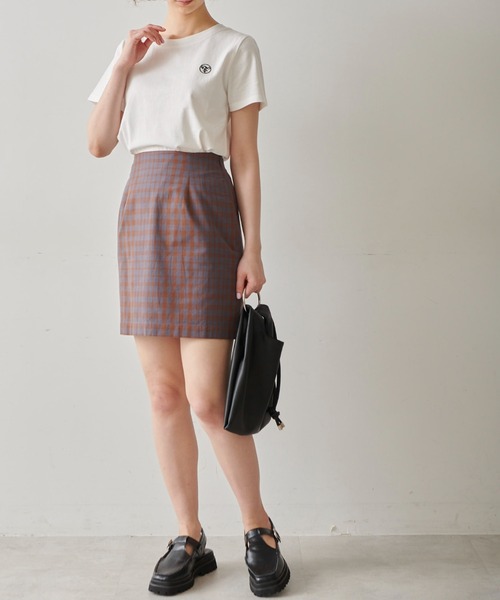 FREE'S MART（フリーズマート）の「◆ワンポイント刺繍ロゴTシャツ（Tシャツ/カットソー・レディース・ホワイト/ブラック/ピンク・FREE）」の17枚目の写真