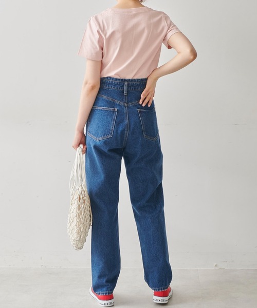 FREE'S MART（フリーズマート）の「◆ワンポイント刺繍ロゴTシャツ（Tシャツ/カットソー・レディース・ホワイト/ブラック/ピンク・FREE）」の18枚目の写真