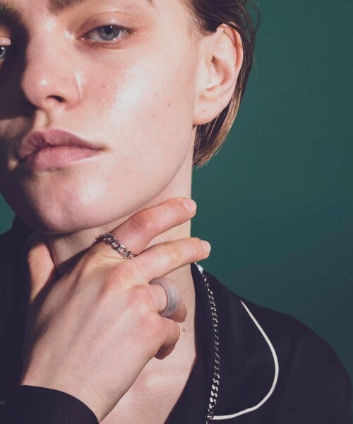 and cloud（アンドクラウド）の「Haze Clear Ring（リング・レディース・ホワイト系その他/クリア・#13/#15/#11/#17）」の15枚目の写真