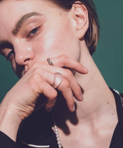 and cloud（アンドクラウド）の「Haze Clear Ring（リング・レディース・ホワイト系その他/クリア・#13/#15/#11/#17）」の12枚目の写真