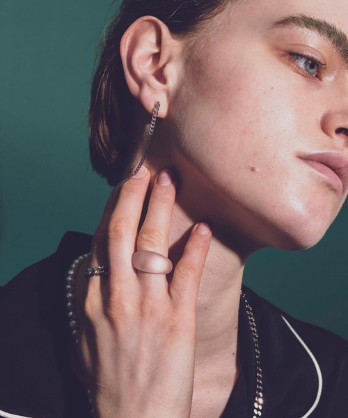 and cloud（アンドクラウド）の「Haze Clear Ring（リング・レディース・ホワイト系その他/クリア・#13/#15/#11/#17）」の13枚目の写真