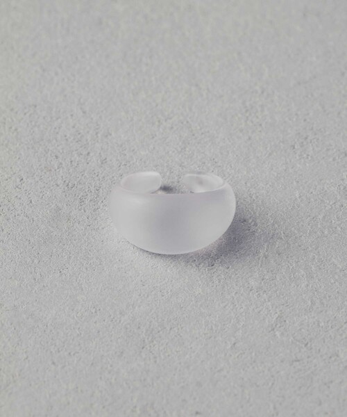 and cloud（アンドクラウド）の「Haze Clear Ring（リング・レディース・ホワイト系その他/クリア・#13/#15/#11/#17）」の21枚目の写真
