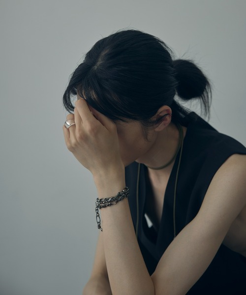 and cloud（アンドクラウド）の「Haze Clear Ring（リング・レディース・ホワイト系その他/クリア・#13/#15/#11/#17）」の5枚目の写真