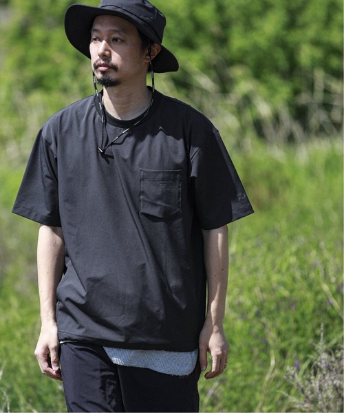 DAIWA（ダイワ）の「【DAIWA / ダイワ】別注 SHELTECH ポケット半袖Tシャツ（Tシャツ/カットソー・メンズ・ブラック/ネイビー/グリーン・MEDIUM/LARGE）」の5枚目の写真