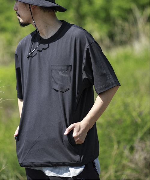 DAIWA（ダイワ）の「【DAIWA / ダイワ】別注 SHELTECH ポケット半袖Tシャツ（Tシャツ/カットソー・メンズ・ブラック/ネイビー/グリーン・MEDIUM/LARGE）」の14枚目の写真