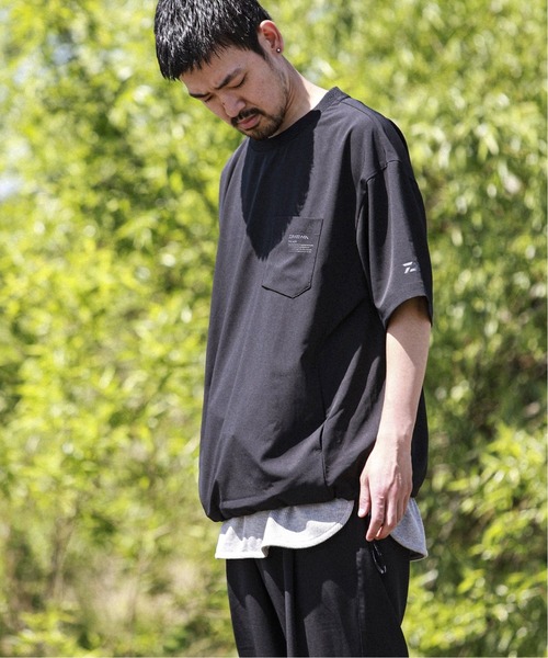 DAIWA（ダイワ）の「【DAIWA / ダイワ】別注 SHELTECH ポケット半袖Tシャツ（Tシャツ/カットソー・メンズ・ブラック/ネイビー/グリーン・MEDIUM/LARGE）」の6枚目の写真