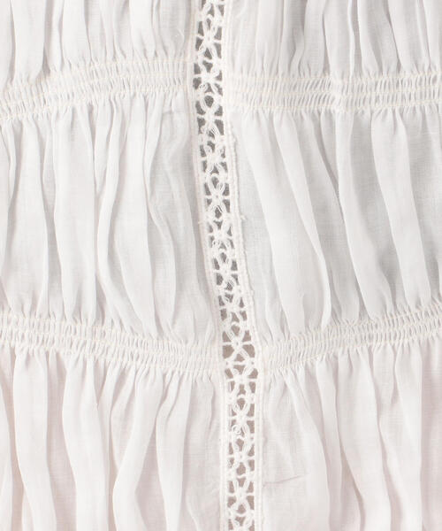 ISABEL MARANT（イザベルマラン）の「ISABEL MARANT SIDNEY リネン フリルミニスカート（スカート・レディース・ホワイト・36）」の8枚目の写真