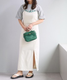 natural couture | 着こなし次第で自由自在 サイドスリットキャミワンピース(ワンピース)