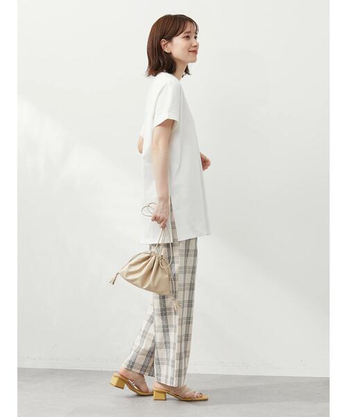 Green　Parks（グリーンパークス）の「先染めサマーパンツ（その他パンツ・レディース・グリーン/チェック・FREE）」の6枚目の写真
