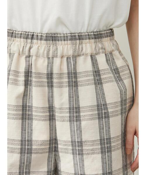 Green　Parks（グリーンパークス）の「先染めサマーパンツ（その他パンツ・レディース・グリーン/チェック・FREE）」の9枚目の写真