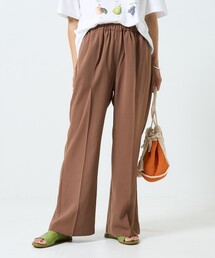 FREAK'S STORE | リネンライクセンタープレスイージーパンツ(スラックス)