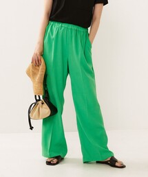 FREAK'S STORE | リネンライクセンタープレスイージーパンツ(スラックス)