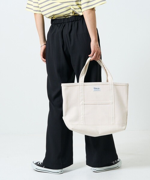 FREAK'S STORE（フリークスストア）の「リネンライクセンタープレスイージーパンツ（スラックス・レディース・ブラック/ブラウン/グリーン/ピンク/ダークブラウン・ﾌﾘ-）」の9枚目の写真