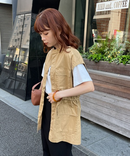 新品！DIESEL ミニタリーベスト STORAGE VEST DIESEL - 新品！DIESEL ミニタリーベスト STORAGE VESTの通販 by