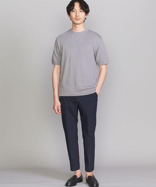 BEAUTY&YOUTH UNITED ARROWS（ビューティーアンドユースユナイテッドアローズ）の「バイオ タイプライター ノープリーツ アンクル パンツ（スラックス・メンズ・ベージュ/ダークグレー/ネイビー・XL/S/M/L）」の9枚目の写真