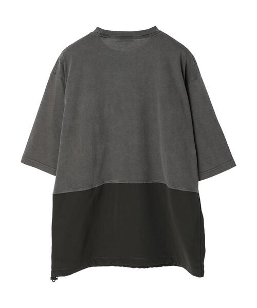 CRAFT STANDARD BOUTIQUE(クラフトスタンダードブティック)の「ピグメント切り替えH/S-TEE-B *(Tシャツ/カットソー・メンズ・ブラック/カーキ/アイボリー・LL/M/L)」の15枚目の写真