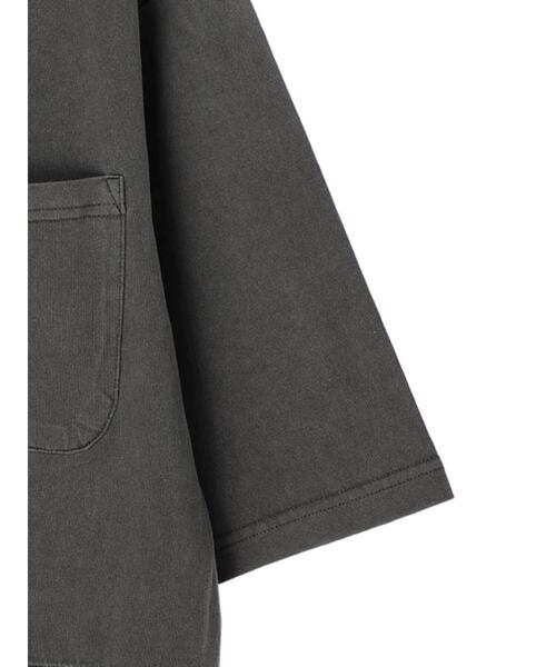 CRAFT STANDARD BOUTIQUE(クラフトスタンダードブティック)の「ピグメント切り替えH/S-TEE-B *(Tシャツ/カットソー・メンズ・ブラック/カーキ/アイボリー・LL/M/L)」の17枚目の写真