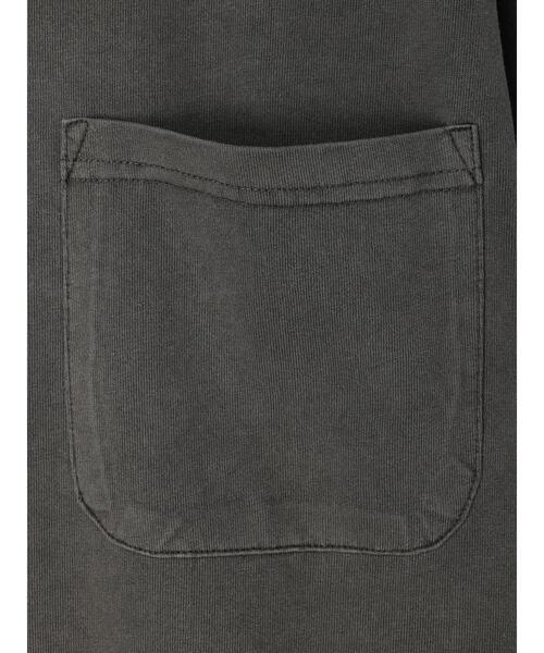 CRAFT STANDARD BOUTIQUE(クラフトスタンダードブティック)の「ピグメント切り替えH/S-TEE-B *(Tシャツ/カットソー・メンズ・ブラック/カーキ/アイボリー・LL/M/L)」の20枚目の写真