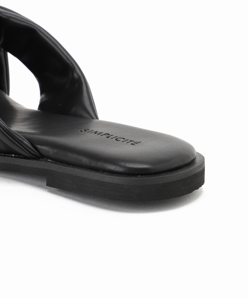 B.C STOCK（ベーセーストック）の「ノットサンダル（サンダル・レディース・ホワイト/ブラック/ピンク/イエロー・MEDIUM/LARGE/SMALL）」の7枚目の写真