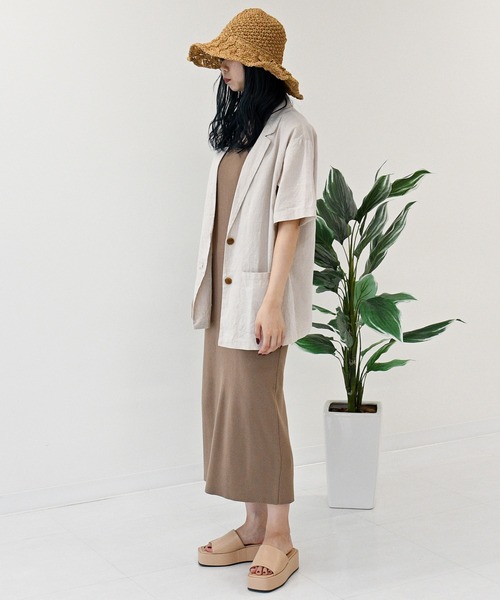 sango(sango)の「ニットキャミワンピース(ワンピース・レディース・ブラウン系その他/ベージュ系その他/モカ・FREE)」の20枚目の写真