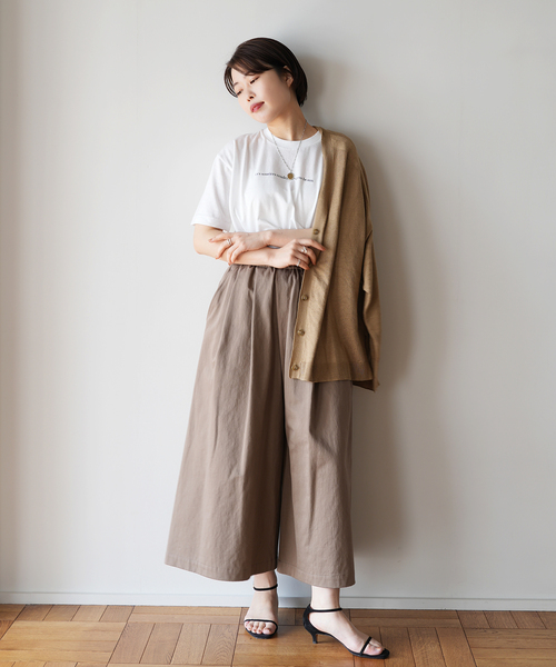 IENA（イエナ）の「ETE MOOD Tシャツ（Tシャツ/カットソー・レディース・ホワイト/ライトグレー/コバルトブルー・FREE）」の11枚目の写真