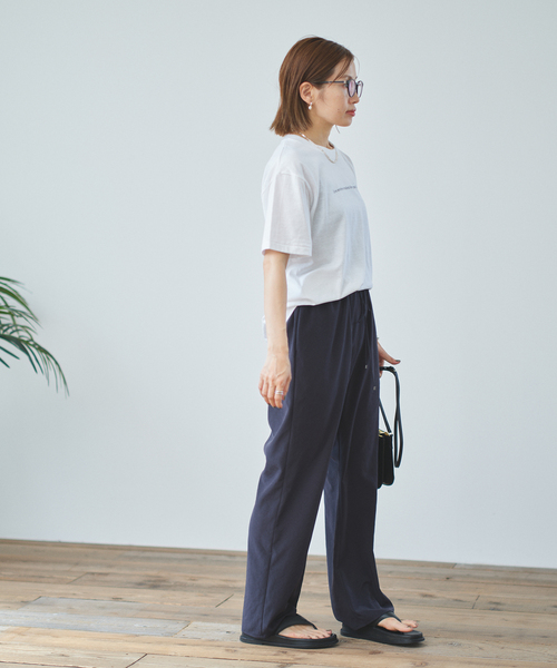 IENA（イエナ）の「ETE MOOD Tシャツ（Tシャツ/カットソー・レディース・ホワイト/ライトグレー/コバルトブルー・FREE）」の15枚目の写真