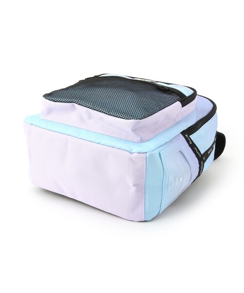 PINK-latte(ピンクラテ)の「◆【容量約15L】メッシュポケットバックパック(バックパック/リュック・キッズ・ブラック/ライトパープル/パープル系その他・00)」の7枚目の写真