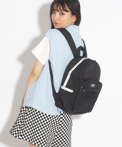 PINK-latte(ピンクラテ)の「◆【容量約15L】メッシュポケットバックパック(バックパック/リュック・キッズ・ブラック/ライトパープル/パープル系その他・00)」の14枚目の写真