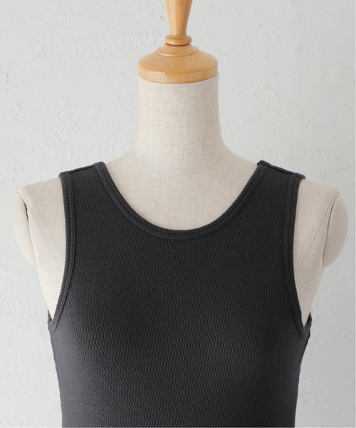 JOURNAL STANDARD（ジャーナルスタンダード）の「《追加2》サーマルコットン2WAYタンクトップ（タンクトップ・レディース・ホワイト/アイボリー/ブラック系その他・FREE）」の11枚目の写真