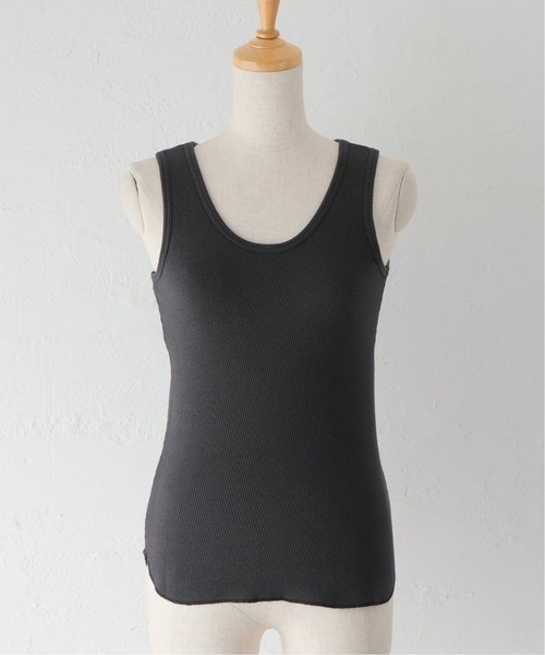 JOURNAL STANDARD（ジャーナルスタンダード）の「《追加2》サーマルコットン2WAYタンクトップ（タンクトップ・レディース・ホワイト/アイボリー/ブラック系その他・FREE）」の15枚目の写真