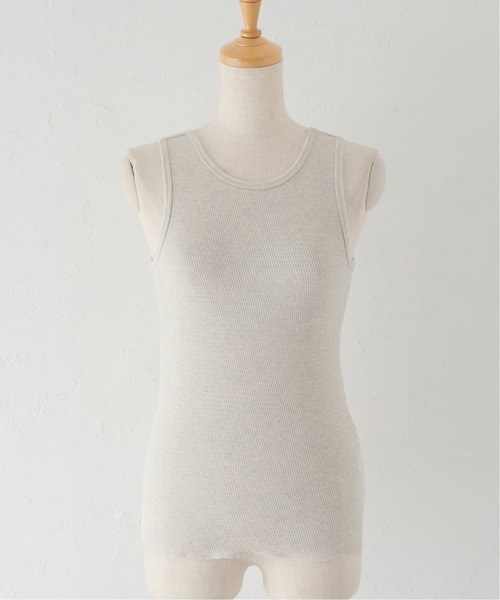 JOURNAL STANDARD（ジャーナルスタンダード）の「《追加2》サーマルコットン2WAYタンクトップ（タンクトップ・レディース・ホワイト/アイボリー/ブラック系その他・FREE）」の22枚目の写真