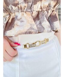 RESEXXY | ストーンポイントゴムベルト(ベルト)