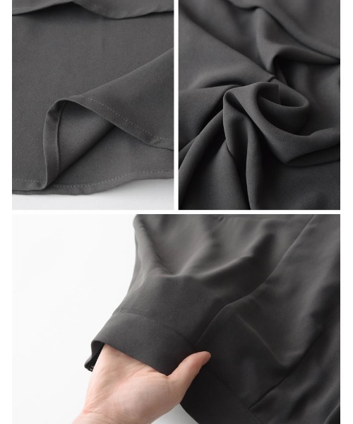 [低身長/高身長サイズ有]ポーラアシンメトリーロングスカート