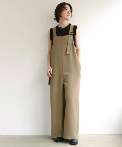 Tostalgic Clothing オーバーオール　サロペット フロントジップ デニム オーバーオール[品番：SGBW0000651