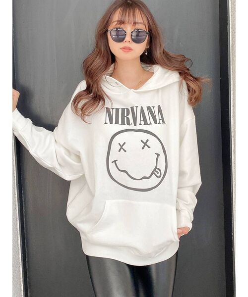 GYDA NIRVANA BIG パーカー GYDA（ジェイダ）の「NIRVANA BIG パーカー（パーカー）」 - WEAR
