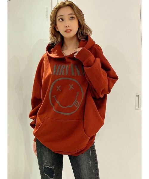 GYDA NIRVANA BIG パーカー GYDA（ジェイダ）の「NIRVANA BIG パーカー（パーカー）」 - WEAR