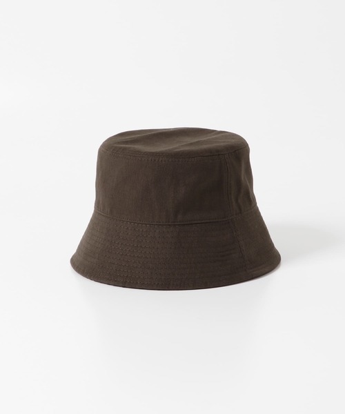 SENSE OF PLACE by URBAN RESEARCH（センスオブプレイスバイアーバンリサーチ）の「『ユニセックス』ツイルバケットハット（ハット・メンズ・ブラック/ベージュ/ブラウン/カーキ・ONE）」の3枚目の写真