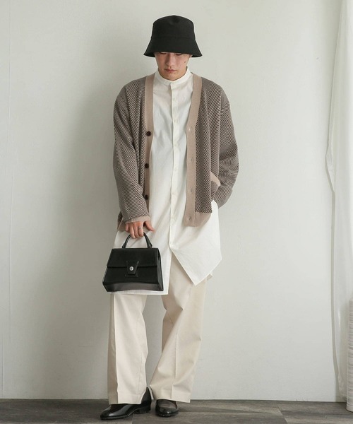 SENSE OF PLACE by URBAN RESEARCH（センスオブプレイスバイアーバンリサーチ）の「『ユニセックス』ツイルバケットハット（ハット・メンズ・ブラック/ベージュ/ブラウン/カーキ・ONE）」の7枚目の写真