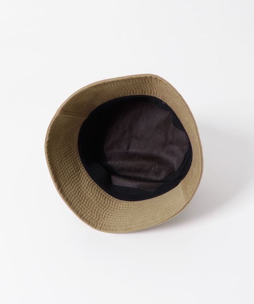 SENSE OF PLACE by URBAN RESEARCH（センスオブプレイスバイアーバンリサーチ）の「『ユニセックス』ツイルバケットハット（ハット・メンズ・ブラック/ベージュ/ブラウン/カーキ・ONE）」の12枚目の写真