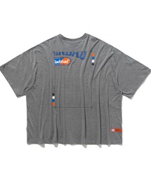 BAD IN BAD LAYER LOGO TEE ベドインベドレイヤーロゴTシャツ　　bib-22su01/韓国セレクト/韓国ブランド/
