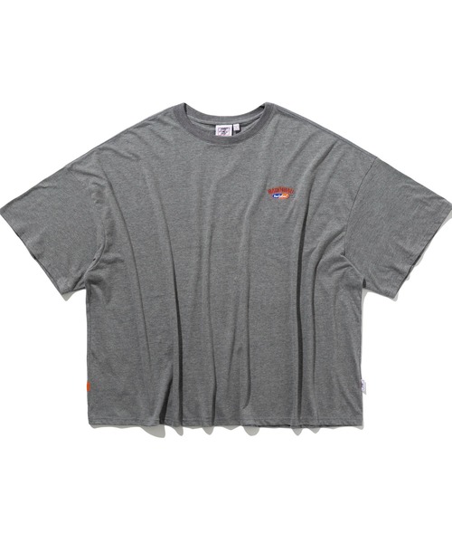 NO NEED（ノーニード）の「BAD IN BAD LAYER LOGO TEE ベドインベドレイヤーロゴTシャツ　　bib-22su01/韓国セレクト/韓国ブランド/（Tシャツ/カットソー・メンズ・グレー/チャコールグレー/ライトグレー・M/L）」の21枚目の写真