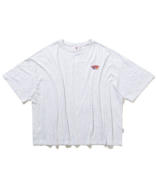 NO NEED（ノーニード）の「BAD IN BAD LAYER LOGO TEE ベドインベドレイヤーロゴTシャツ　　bib-22su01/韓国セレクト/韓国ブランド/（Tシャツ/カットソー・メンズ・グレー/チャコールグレー/ライトグレー・M/L）」の14枚目の写真