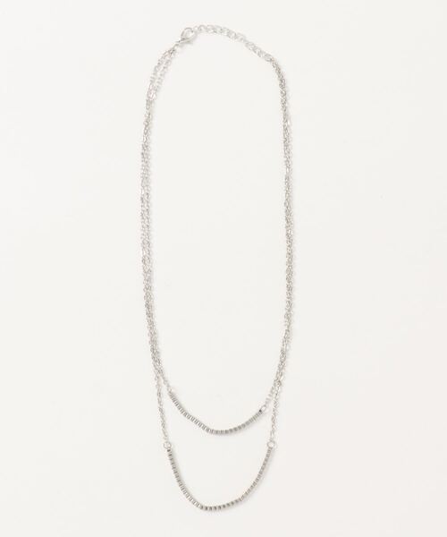 Burner(バーナー)の「【OKUOKU 0909】ミックスダブルチェーン デザイン ネックレス / u-n-2-2 I1(ネックレス・メンズ・その他2・FREE)」の2枚目の写真