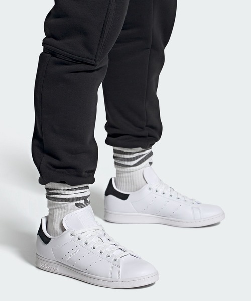 adidas（アディダス）の「スタンスミス / Stan Smith / アディダスオリジナルス adidas Originals（スニーカー・メンズ・ホワイト×ブラック/ホワイト・22.5cm/23.5cm/24.5cm/25.5cm/26.5cm/27.5cm/28.5cm/23.0cm/29.0cm/24.0cm/25.0cm/26.0cm/27.0cm/28.0cm/22.0cm）」の12枚目の写真