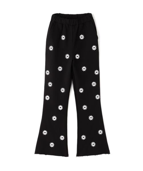 Chica（チカ）の「Chica/チカ/デイジースウェットフレアパンツ（その他パンツ・レディース・ブラック/グレー・1/2）」の5枚目の写真