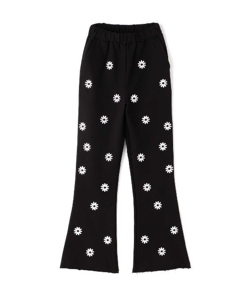 Chica（チカ）の「Chica/チカ/デイジースウェットフレアパンツ（その他パンツ・レディース・ブラック/グレー・1/2）」の14枚目の写真