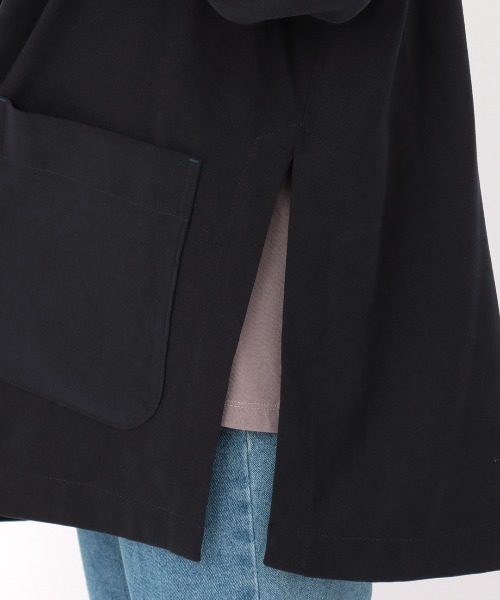 チチカカ（チチカカ）の「【大きいサイズ】スリットシングルジャケット（テーラードジャケット・レディース・チャコールグレー/カーキ/ベージュ・3L）」の20枚目の写真