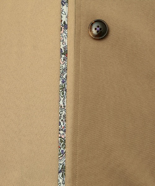 チチカカ（チチカカ）の「【大きいサイズ】スリットシングルジャケット（テーラードジャケット・レディース・チャコールグレー/カーキ/ベージュ・3L）」の21枚目の写真