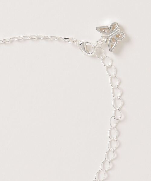 STUGAZI(スガキ)の「【STUGAZI/スガジ】Crystal Butterfly(ネックレス・メンズ・シルバー・ONE SIZE)」の3枚目の写真